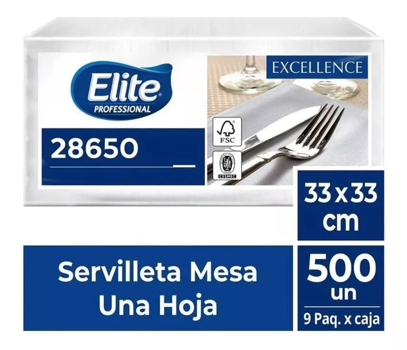 SERVILLETA DE MESA (500 UNIDADES)
